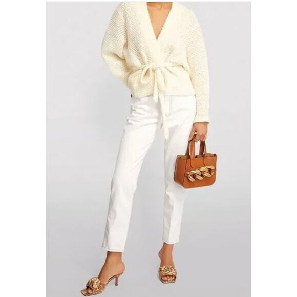 Never worn! Frame Denim Women's Cream Straight Leg Jeans | Size 31 - Picture 2 of 10